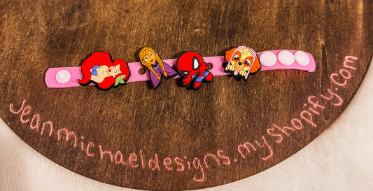 Croc charm bracelet custom