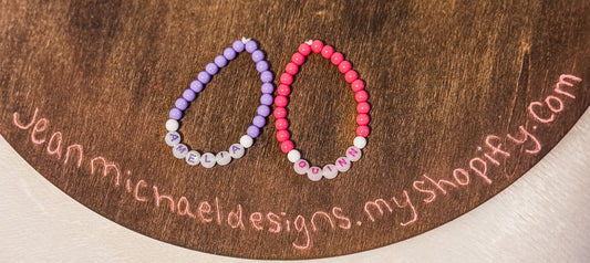 Custom Beaded bracelet