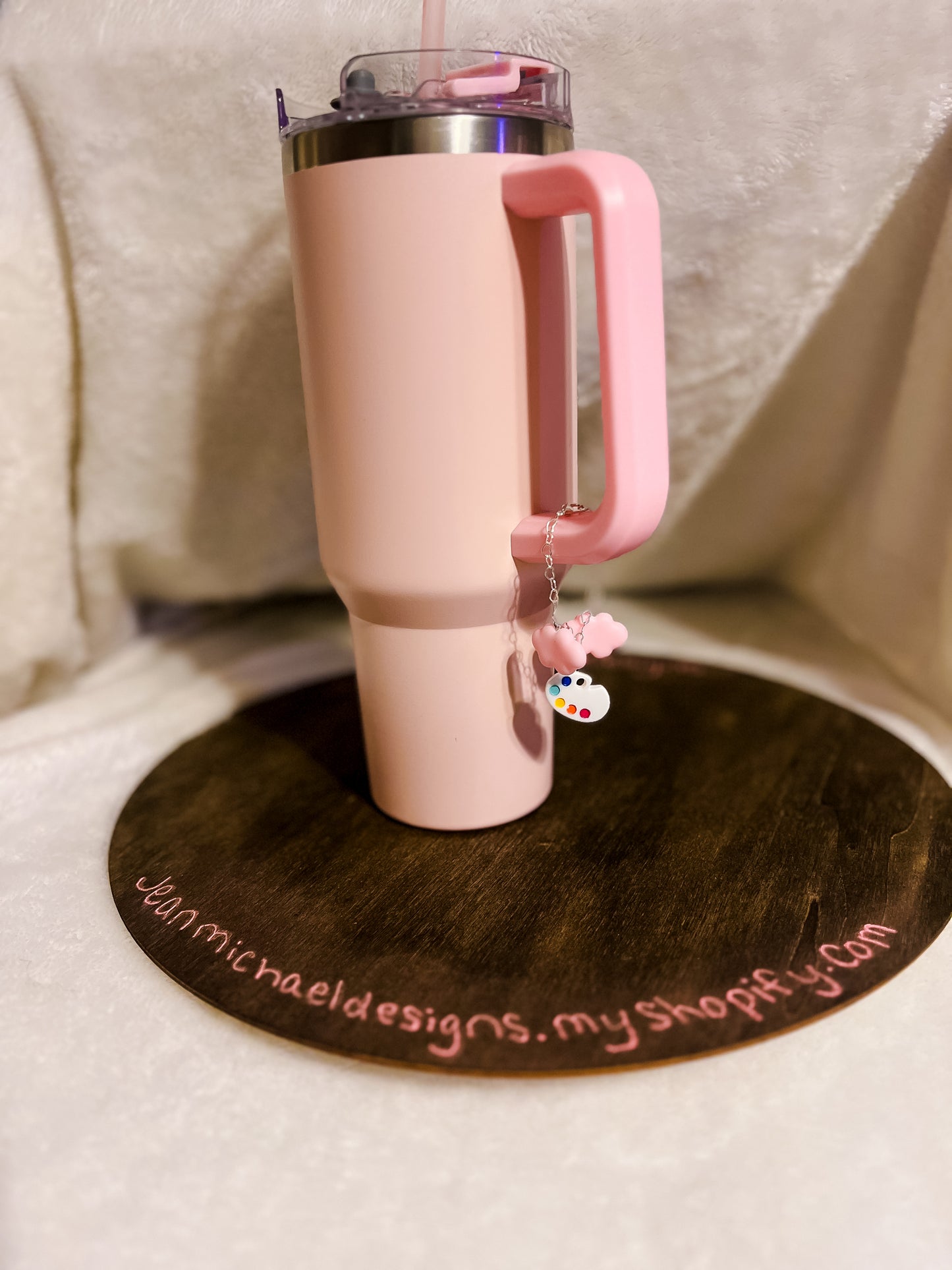 Custom cup charms