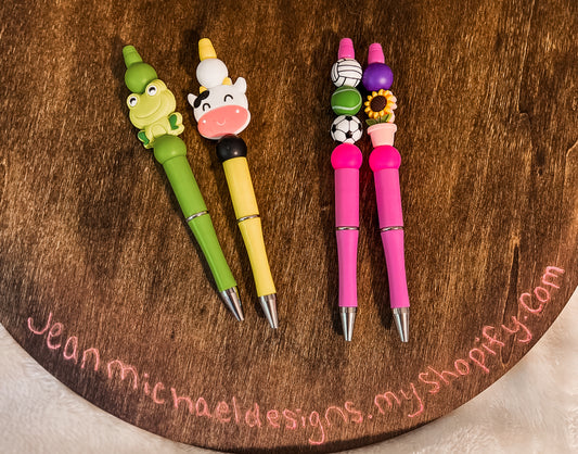 Custom silicone pens