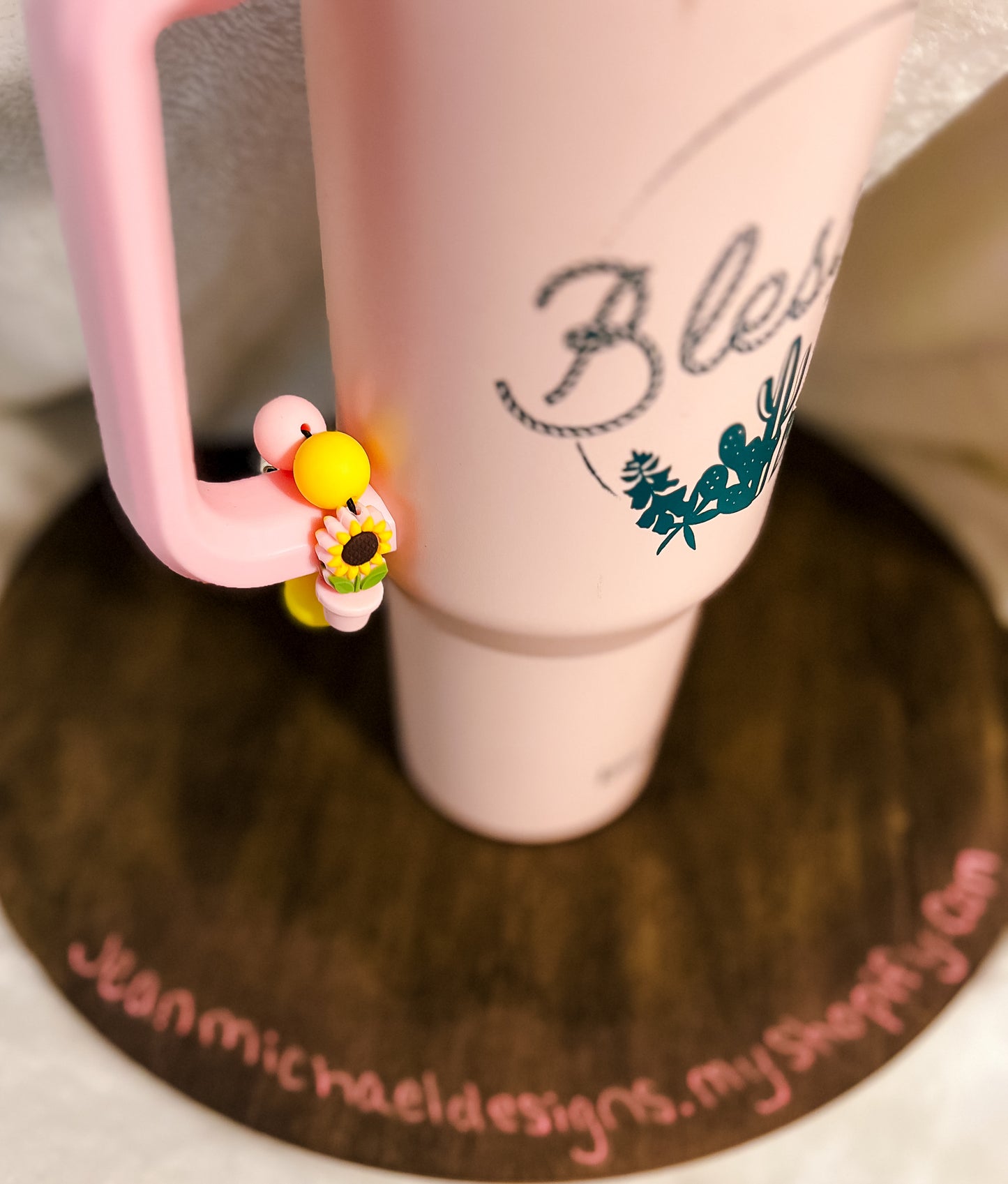 Custom cup charms
