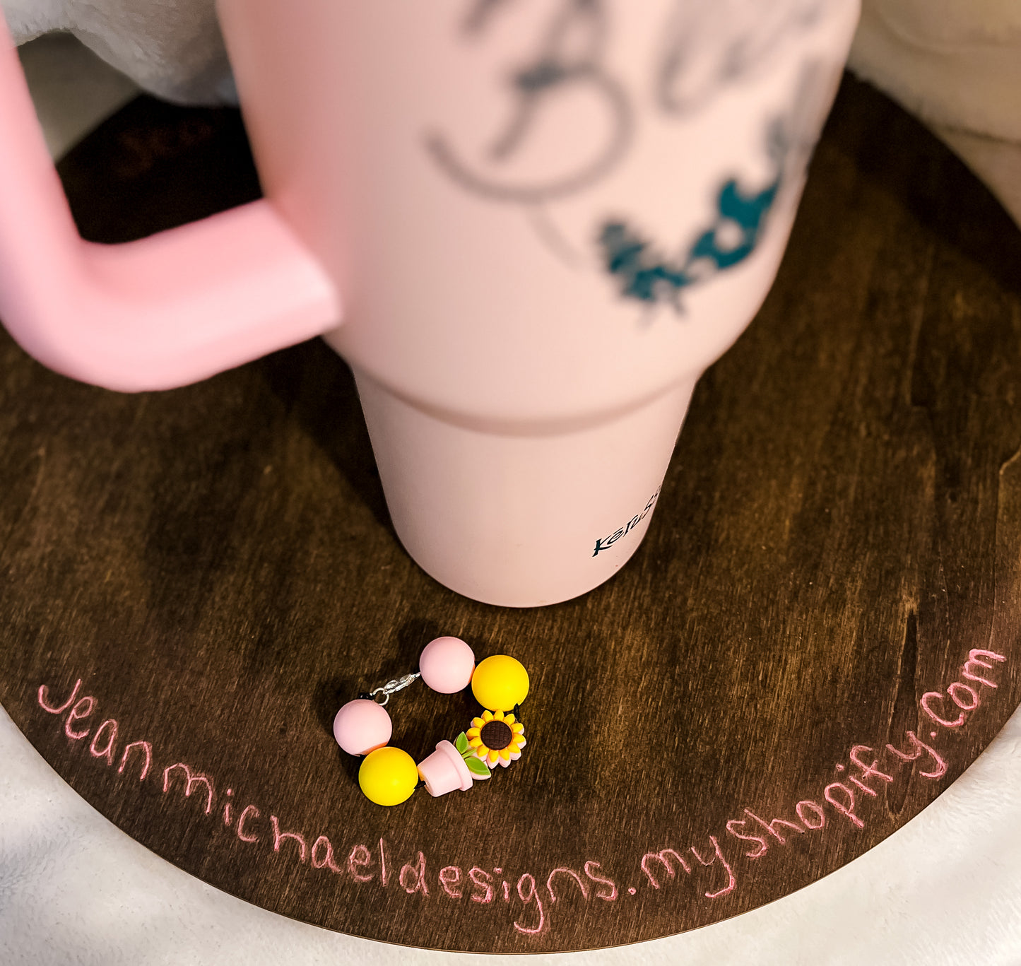 Custom cup charms